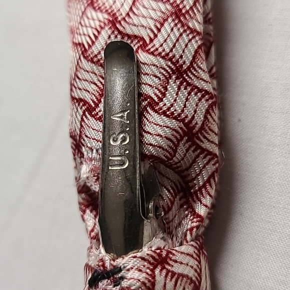 Mid-century Vintage Men's Clip-on Bowtie Best Clip USA - Picture 4 of 8